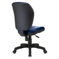 藤沢工業株式会社 TOKIO ハイバック レザーチェア ネイビー FST-77HL NV 1脚（取寄品）