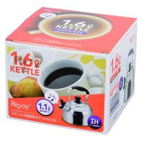 パール金属 レジョイプラス ステンレス製笛吹きケットル1.6L 4930428573489 1個（直送品）