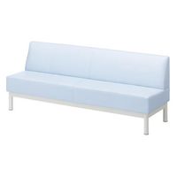 【アウトレット】【軒先渡し】アスプルンド 背付ベンチ スチール脚 幅1800mm ブルー 284613 1台（直送品）