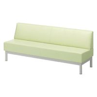 【軒先渡し】アスプルンド 背付ベンチ スチール脚 幅1800mm グリーン 284644 1台（直送品）