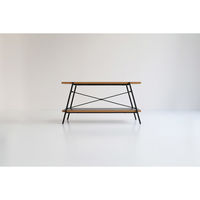 ICHIBA Dio9 ディオナイン ローラック 幅800×奥行330×高さ420mm ブラック DIR-3598BK 1台（直送品）