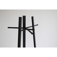 ICHIBA Dio9 ディオナイン タワーハンガー 幅360×奥行370×高さ1650mm ブラック DIH-3595BK 1台（直送品）