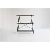 【アウトレット】ICHIBA Dio9 ディオナイン ハイラック 幅800×奥行330×高さ865mm ブラック DIR-3599BK 1台（直送品）