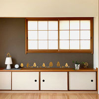 マッチングジャパン ウォールステッカー 手軽にDIY シールタイプ「森の収穫祭/ブラウン」 CO-10084-AS 1枚（直送品）