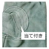 ヤマショウ 洗える牛床革背縫い手袋 当て付き L YKG-009L 1箱(120双入り)（直送品）