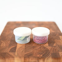 ウィルマックス ラウンドコンテナ(丸型)XS(130ml) ホワイト(セット品:10個) 4570030351473 1セット:10個（直送品）