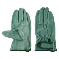 ヤマショウ 洗える牛床革手袋 当て付き L YKG-004L 1双（直送品）