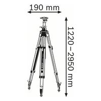 BOSCH エレベーター式三脚 BT300HDN 1個（直送品）