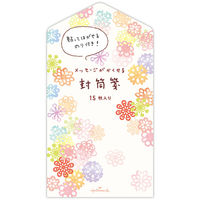 日本ホールマーク 一筆箋 封筒箋 和のいろどり切り 809607 1セット(6冊)（直送品）