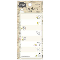 日本ホールマーク 付箋 ミシン目 Todo スヌーピー ピーナッツ 809737 1セット(6冊)（直送品）