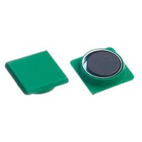 ベロス 角マグタッチ 30mm×30mm 緑 MQ-30(GR) 1セット(12個)（直送品）