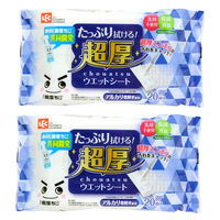 水の激落ち超厚ウエット　1セット（120枚：20枚入×6）