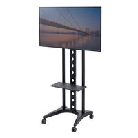 サンワサプライ 32~65型対応ディスプレイスタンド CR-PL55BK 1台