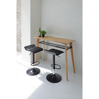 【軒先渡し】あずま工芸 ミスト カウンターチェア ブラック TCC-669 1脚（直送品）