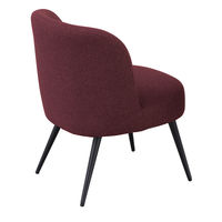 【軒先渡し】あずま工芸 プラム リビングチェア ワインレッド TLC-144 1脚（直送品）