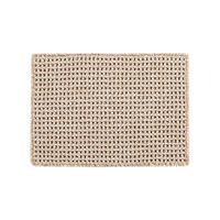 センコー SDS　トータス　ワッフル生地　バスマット　約45×60cm　ベージュ SDS220204 1枚（直送品）