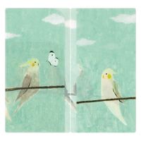 プレーリードッグ マスク ケース 抗菌 3ポケット シマザキ ミユキ 晴れた空 337516 1個（直送品）