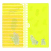 プレーリードッグ マスク ケース 抗菌 3ポケット ももろ カバ 337519 1個（直送品）