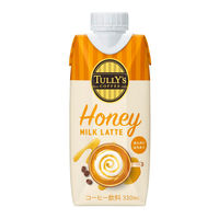 伊藤園 TULLYS COFFEE（タリーズコーヒー） ハニーミルクラテ 330ml （紙パック） 1セット（24本）