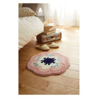 スミノエ デザインライフ リコマット 50×50cm ピンク 4549781253053 1枚