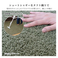 スミノエ プレジー 洗える 防音ラグ 2000×2500mm ブルー 4549781260044 1枚（直送品）