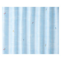 スミノエ デザインライフ ジョイ レースカーテン ジェシカボイル 1000×1980mm ブルー 4549781289250 1枚（直送品）