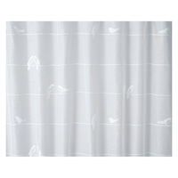 スミノエ デザインライフ ジョイ レースカーテン シングバードボイル 1000×1980mm ホワイト 4549781289342 1枚（直送品）