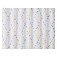 スミノエ デザインライフ ジョイ レースカーテン アーガイルボイル 1000×1330mm ミックス 4549781289502 1枚（直送品）