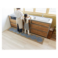 スミノエ デザインライフ オダンゴマット 45×240cm ブルー 4549781289878 1枚