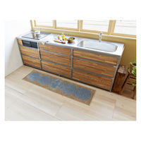 スミノエ デザインライフ オダンゴマット 45×180cm ブルー 4549781289861 1枚