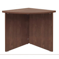 アール・エフ・ヤマカワ ローカウンター コーナー 幅600×奥行600×高さ700mm DMJウォルナットII RFPC-104DM2 1台（取寄品）