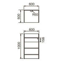 アール・エフ・ヤマカワ レジカウンターII WJホワイト RFRGC2-WWP 1台（取寄品）