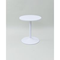 YAMAZEN カフェテーブル 丸型 MFD-R600(OW/SWH) 1台（直送品）