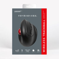磁気研究所 エルゴノミクスデザイン 2.4GHｚ　ワイヤレストラックボール HDM-06TWBK 1個