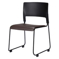 中央可鍛工業 MORループスタッキングチェア (ブラック脚) MO-27B-BR 1箱(5脚入) オリジナル