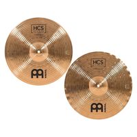 MEINL HCS Bronze Series ハイハットシンバル 14" Soundwave Hihat ペア HCSB14SWH（直送品）