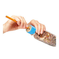 シヤチハタ 鉛筆削り ケズリキャップ ツイン ブルー ZKC-W1/H 1個