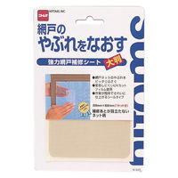 強力網戸補修シート 大判 幅88mm×長さ88mm M5250 ニトムズ 1セット（10枚入）