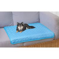 アイデアランズ ペット用冷感マット同色2枚組 Lサイズ ブルー a2809620 1個(2枚組)（直送品）