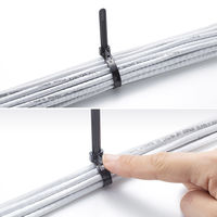 サンワサプライ ケーブルタイ(ワイド) CA-615N2 1個