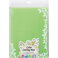 ライオン事務器 カッティングマット グリーン W300×D220×H2mm CC-30 25712 1セット(2枚)