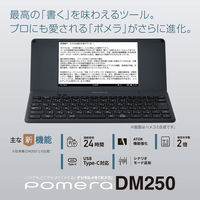 デジタルメモ ポメラ 本体 ダークグレー DM250ター 1台 キングジム
