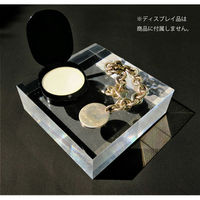 サンケーキコム アクリル板 透明 W250×D250×H30mm エレガントアクリルシリーズ 日本製 AC-30-25 1台（直送品）