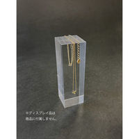 サンケーキコム アクリル角柱 透明 W30×D30×H100mm エレガントアクリルシリーズ 日本製 ACB-30-10 1台（直送品）