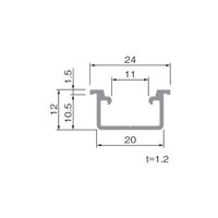 アトムリビンテック HDー001(T) 2，730 シルバー 079016 1本（直送品）