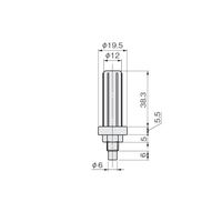 アトムリビンテック HD システム HDー13 Bナイロン 三価クロメート 079113 1セット(12ヶ)（直送品）