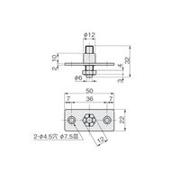 アトムリビンテック HD システム HDー16 三価クロメートB 079116 1セット(12ヶ)（直送品）