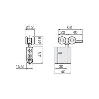 アトムリビンテック HRー292ーK (R) DG・グレー 070097 1ヶ（直送品）