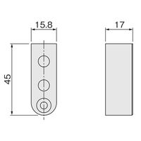 アトムリビンテック AFD-2950用カバー 皿4×30付 茶 264353 1セット(20ヶ)（直送品）