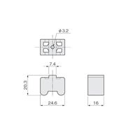 アトムリビンテック HRー385 ドリルネジ込 固定ストッパー HRー150用3.5x25 茶 178764 1セット(15ヶ)（直送品）